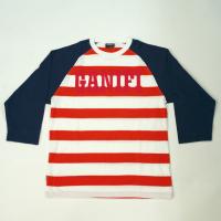 3/4 Raglan White Base Border Tee