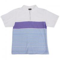 Half Zip Panel Border Polo