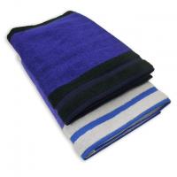 Panel Border Bath Towel