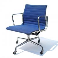 Eames Aluminum Group Tilt Swivel Desk Arm Chair