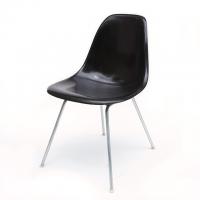 Eames Plastic Side Chair H-Base (1953) BK01H