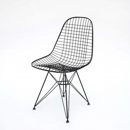 Eames Wire Mesh Chair 2nd Eiffel Base (1951) #3