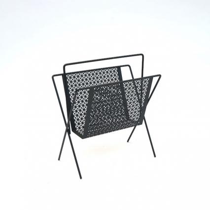 Vintage Wire Magazine Rack#5