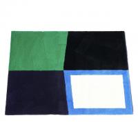 Original Rug Mat-5TPZ-MultiA(Green/Navy/Black/Sax)