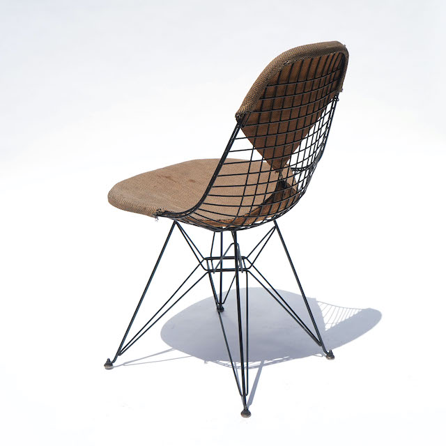 Eames Wire Mesh Chair 1st Eiffel Base (1951)