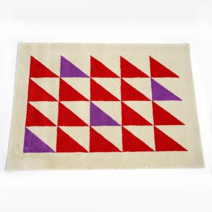Original Rug Mat-SAILS(Natural/Red/Purple)