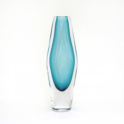 Josef Schott Glass Vase