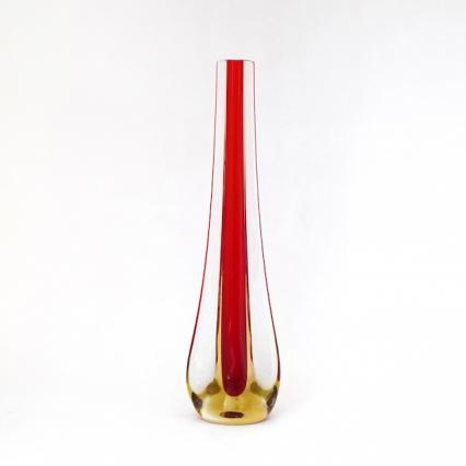 Galliano Ferro Sommerso Glass Vase