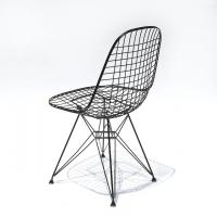 Eames Wire Mesh Chair 2nd Eiffel Base (1951)