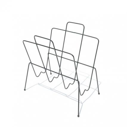 Vintage Wire Magazine Rack#8