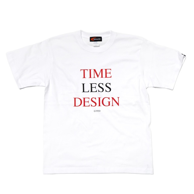 S/S Tee-TIME LESS DESIGN