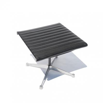 Eames Aluminum Group Ottoman (1958) EA123
