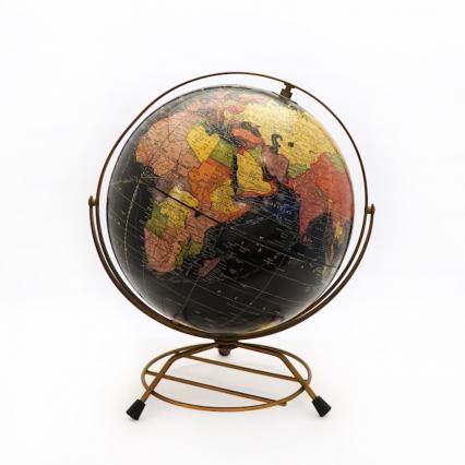 Vintage CRAM'S UNIVERSAL TERRESTRIAL Globe-105B