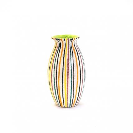 MCM Porcelain Art Vase