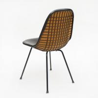 Eames Wire Mesh Chair X Base w/full Cover (1951)
