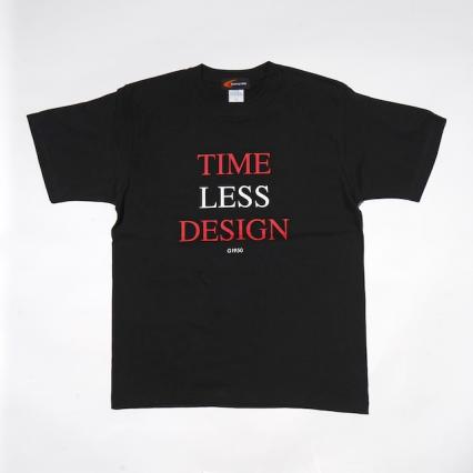 S/S Tee-TIME LESS DESIGN