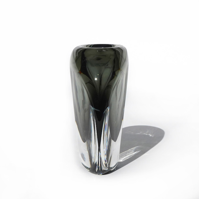 Orrefors  Sommerso Glass Vase 3538/5