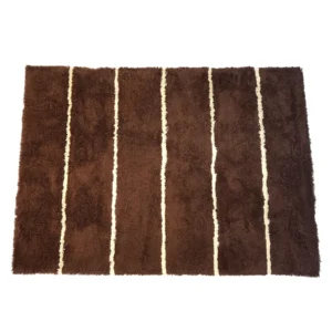 Original Rug Mat -Stripe-(Brown/Ivory)